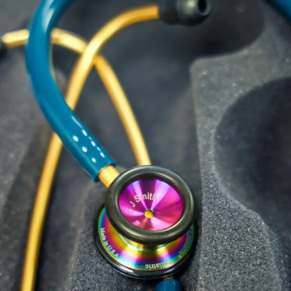 Littmann Classic 2 Pediatric Carribean Blue Rainbow 